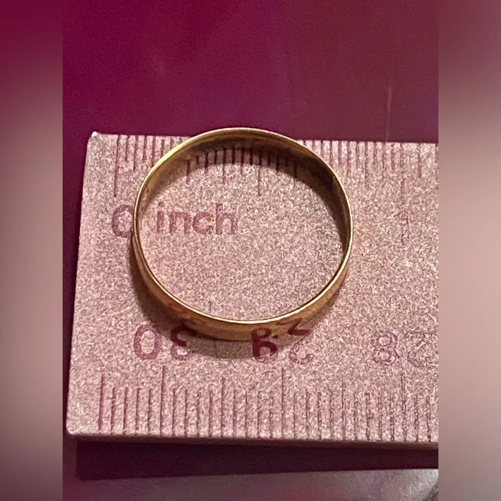 18k Solid Gold Antique Ring Band #6800 Engagement / Wedding ❤️🔥 LAST CHANCE - Picture 6 of 13